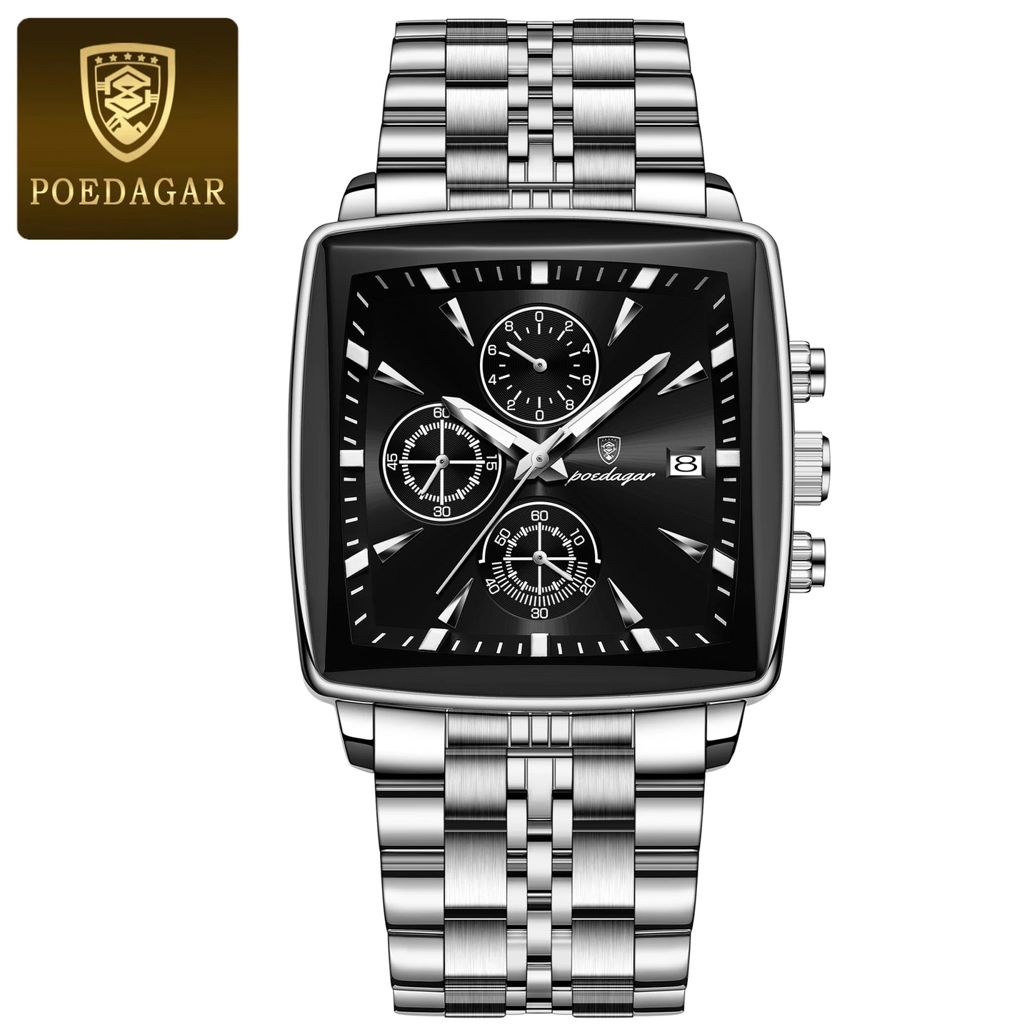 POEDAGAR Elite Chrono Watch