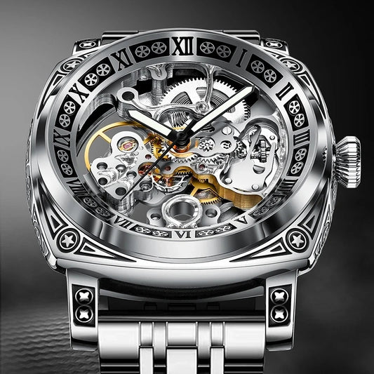 GLENAW Luxury Stainless Watch