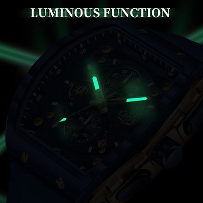 LIGE Luxury Sport Chronograph