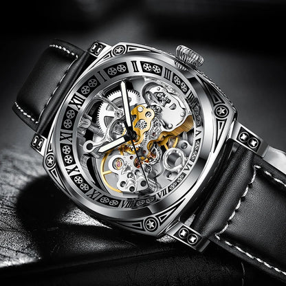 GLENAW Luxury Stainless Watch