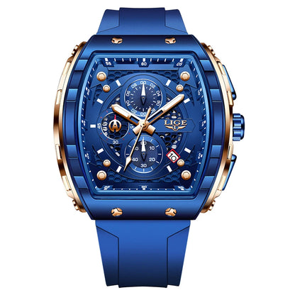 LIGE Luxury Sport Chronograph