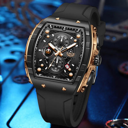 LIGE Luxury Sport Chronograph