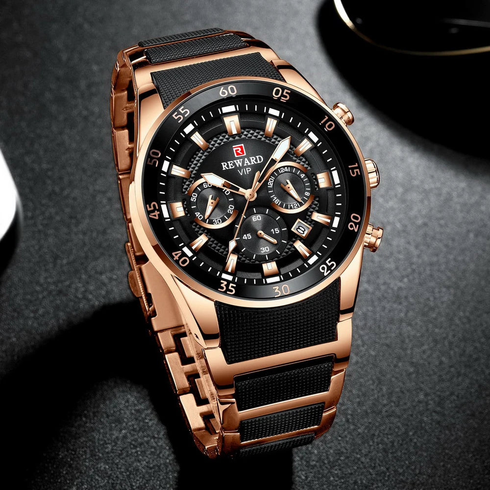 REWARD Luxury Sport Chronograph Watch