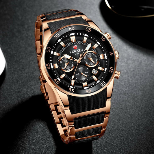 REWARD Luxury Sport Chronograph Watch