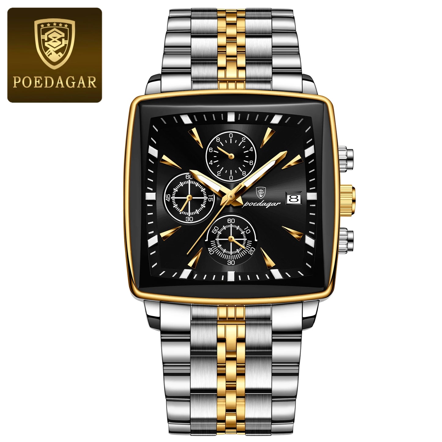 POEDAGAR Elite Chrono Watch