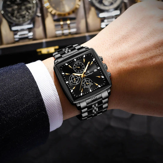 POEDAGAR Elite Chrono Watch