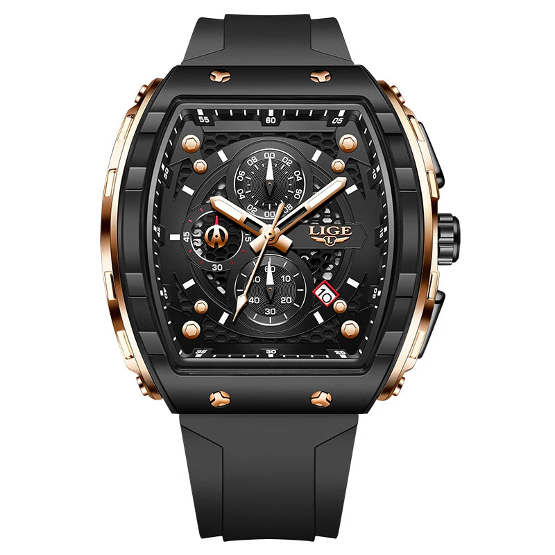 LIGE Luxury Sport Chronograph