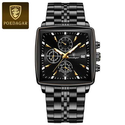 POEDAGAR Elite Chrono Watch