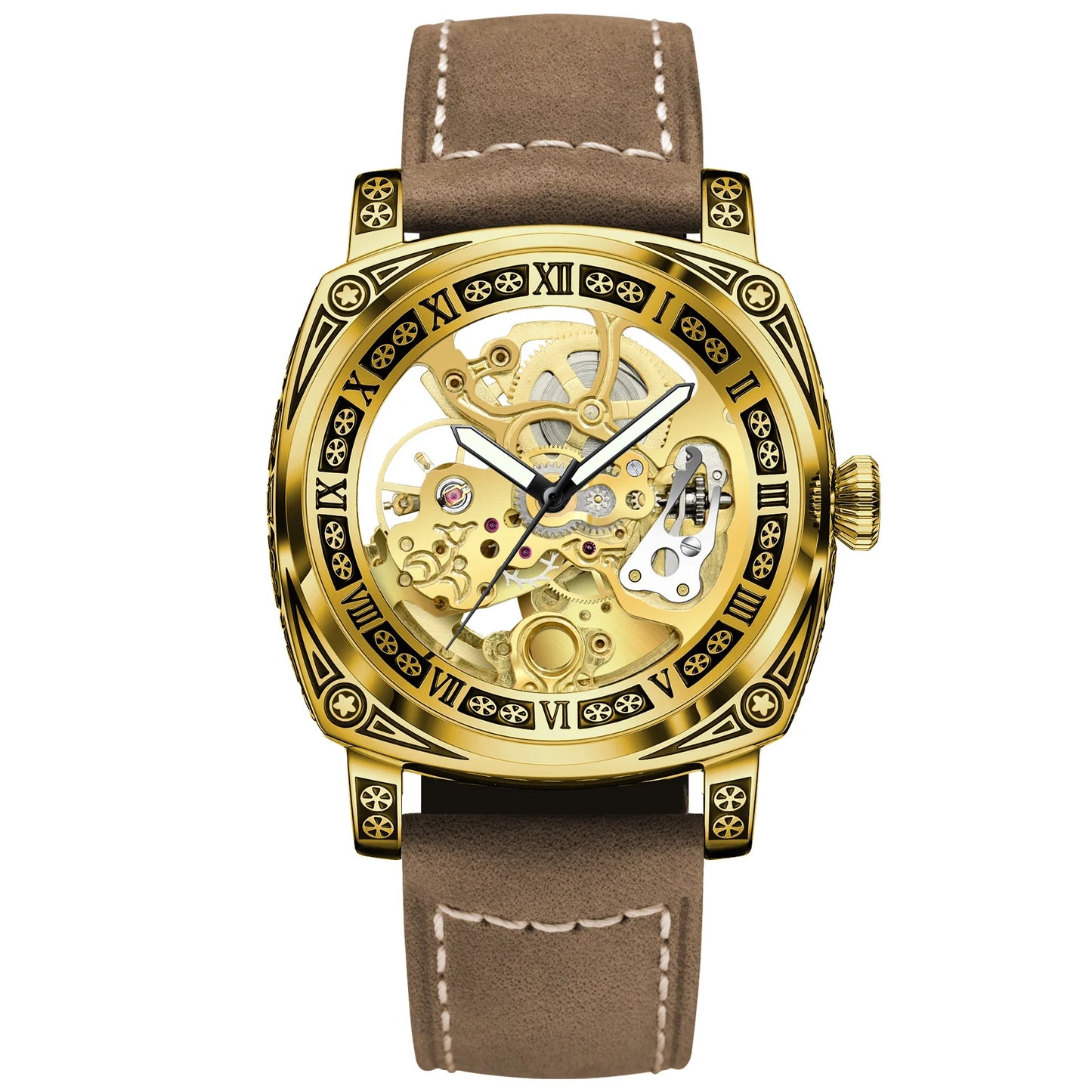 GLENAW Luxury Stainless Watch
