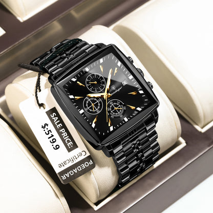 POEDAGAR Elite Chrono Watch
